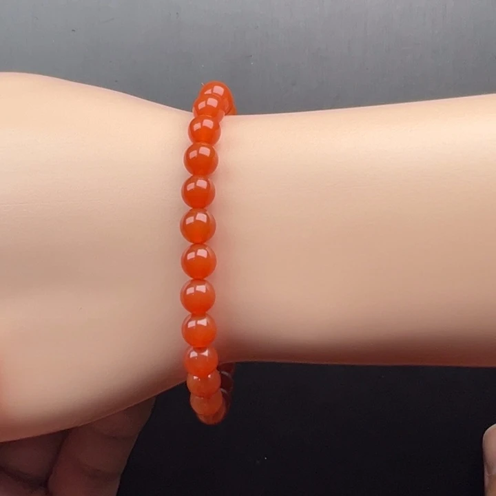 石英质玉（黄龙玉）未镶嵌手串