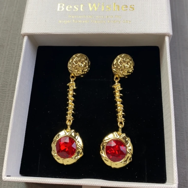 合金琉璃耳饰 时尚简约国风时尚饰品306