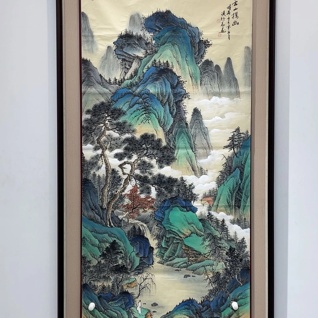 国画凌行志老师手绘国画精品