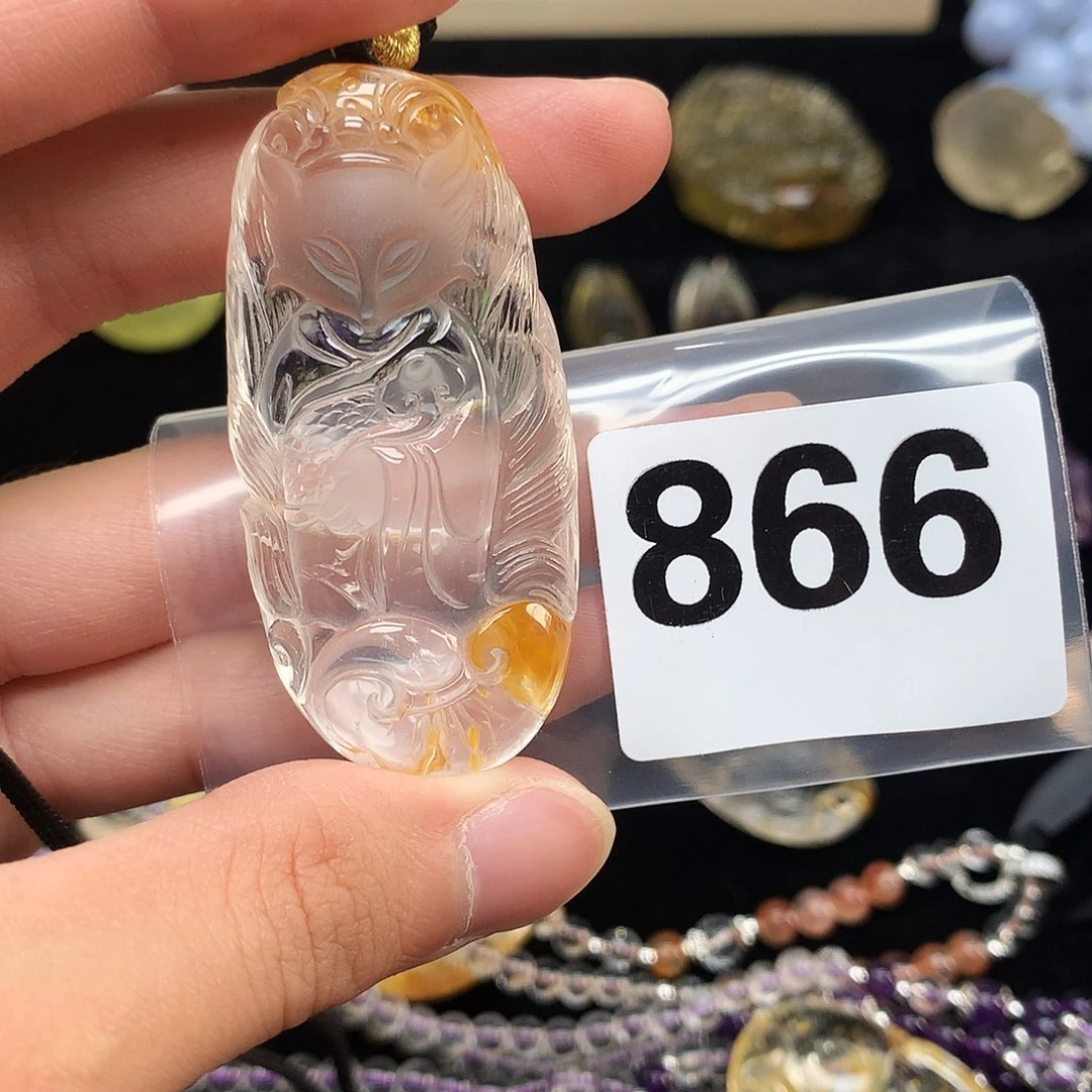 未镶嵌颈饰水晶姜*吊坠