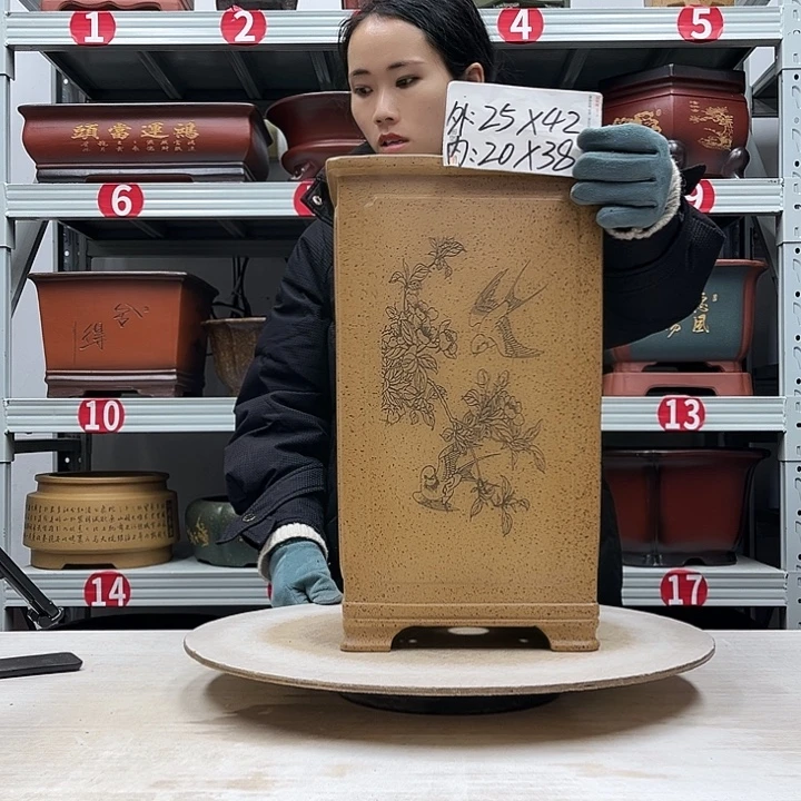 花盆紫砂紫砂花盆