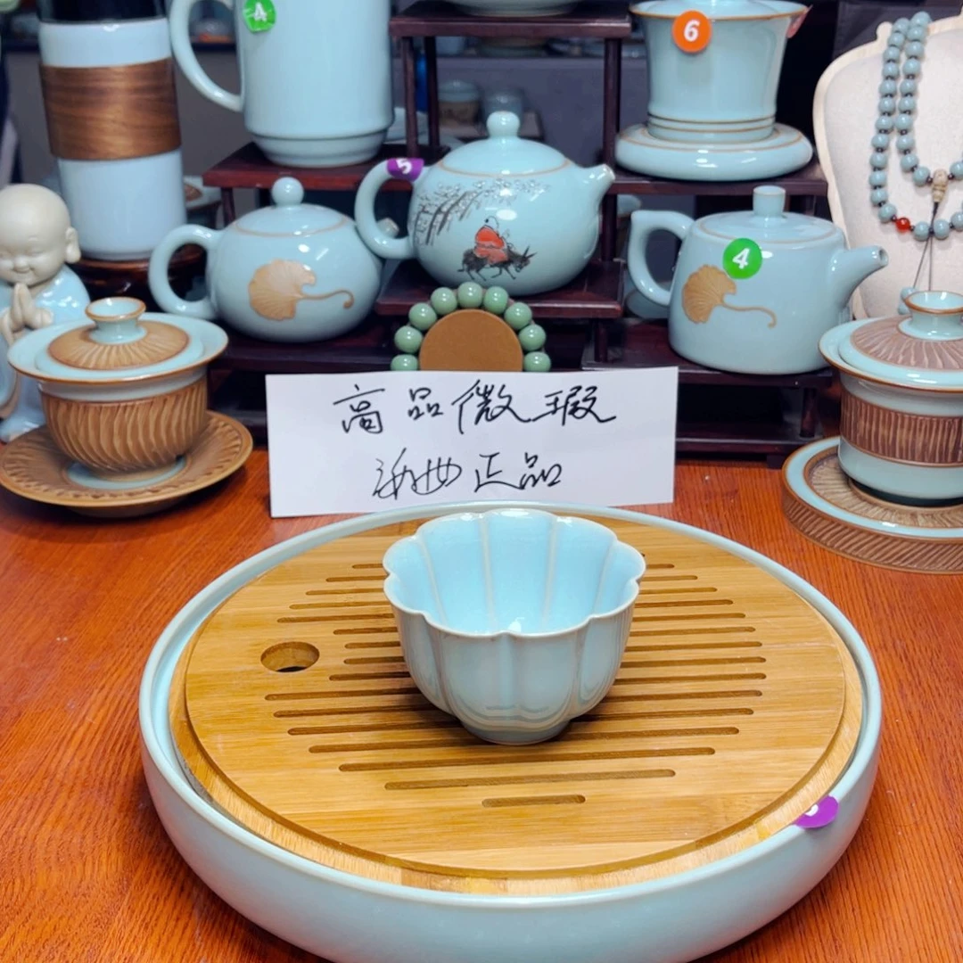 【闪购商品】正品汝瓷原产地，三大名窑好品放漏