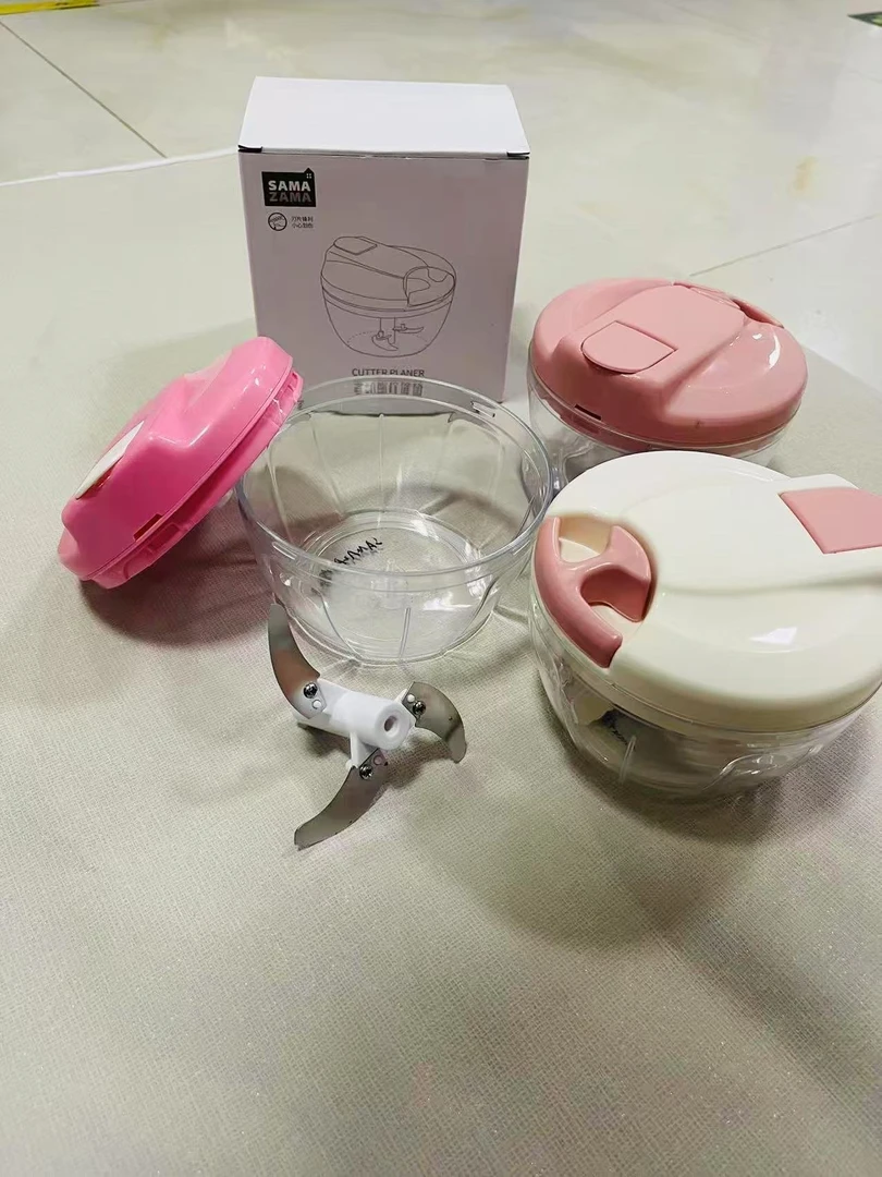 多功能手动搅碎器三叶刀头打蒜神器