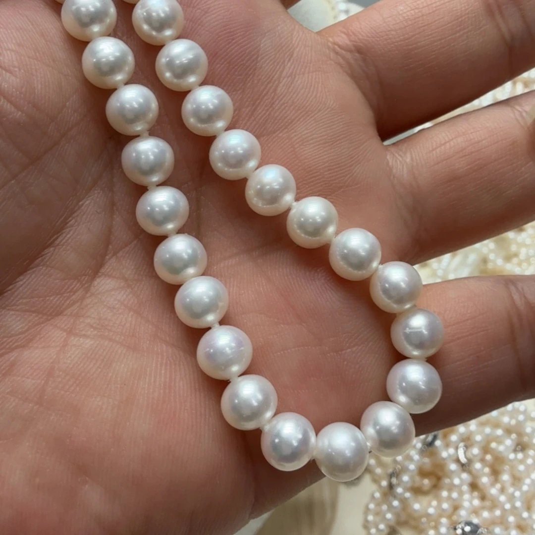 颈饰合金淡水珍珠10006