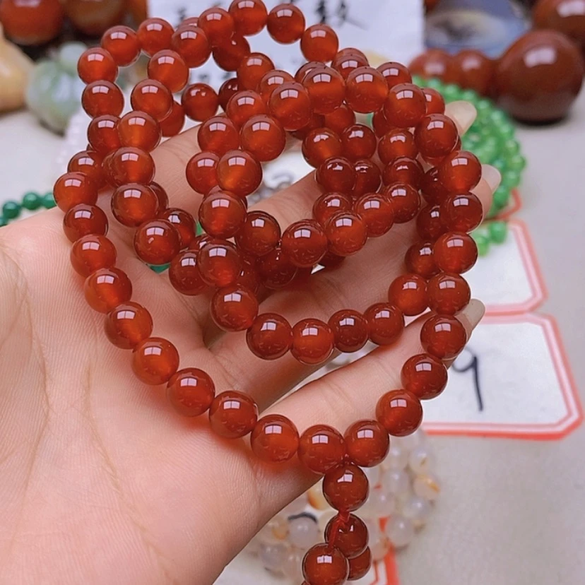 【闪购商品】未镶嵌玛瑙/玉髓珠宝半成品蓝**姬