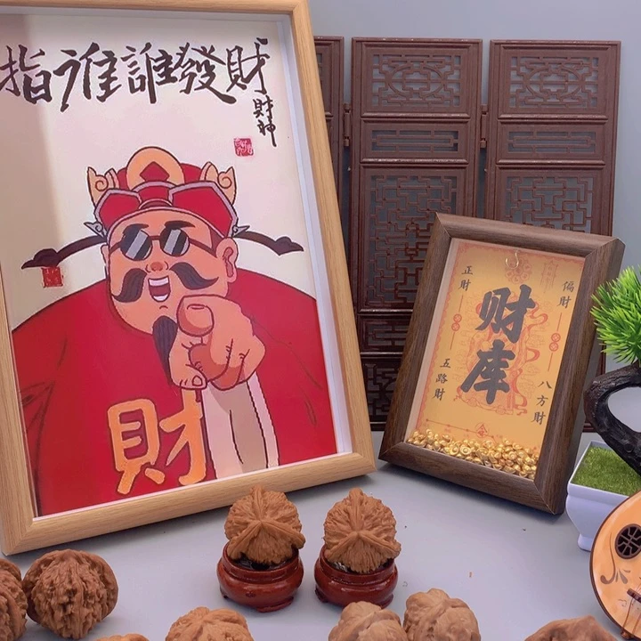 文玩核桃把件听*。41狮子