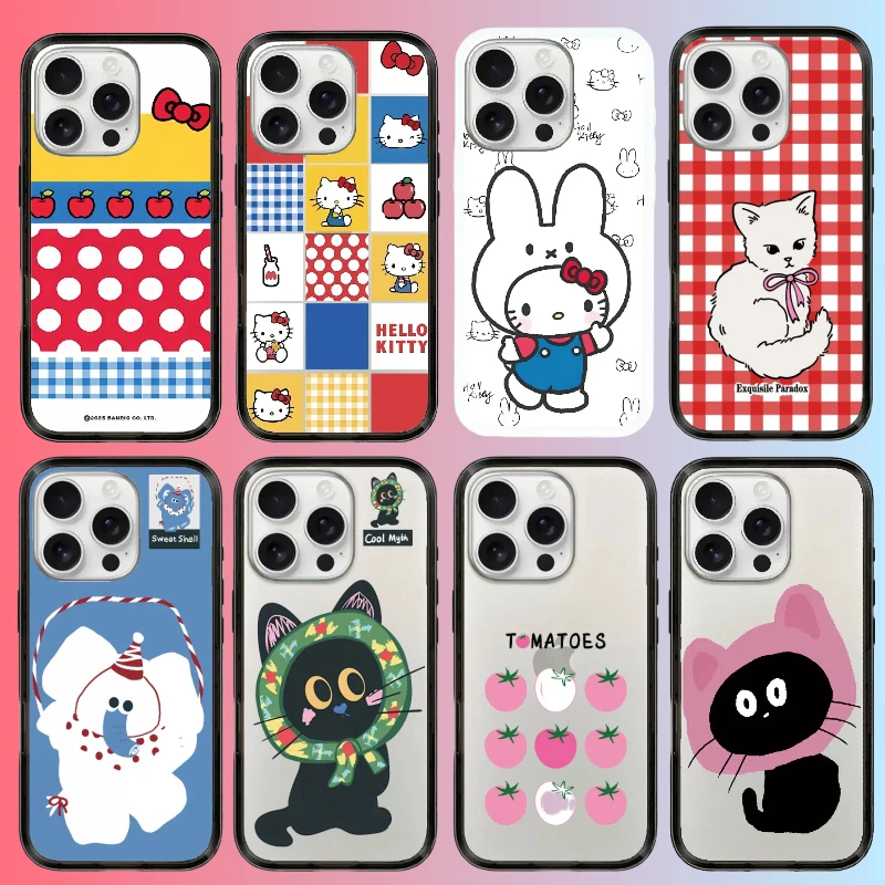 【花饱饱专属】 轻薄创意磁吸透明防摔适用于苹果iPhone16P手机壳