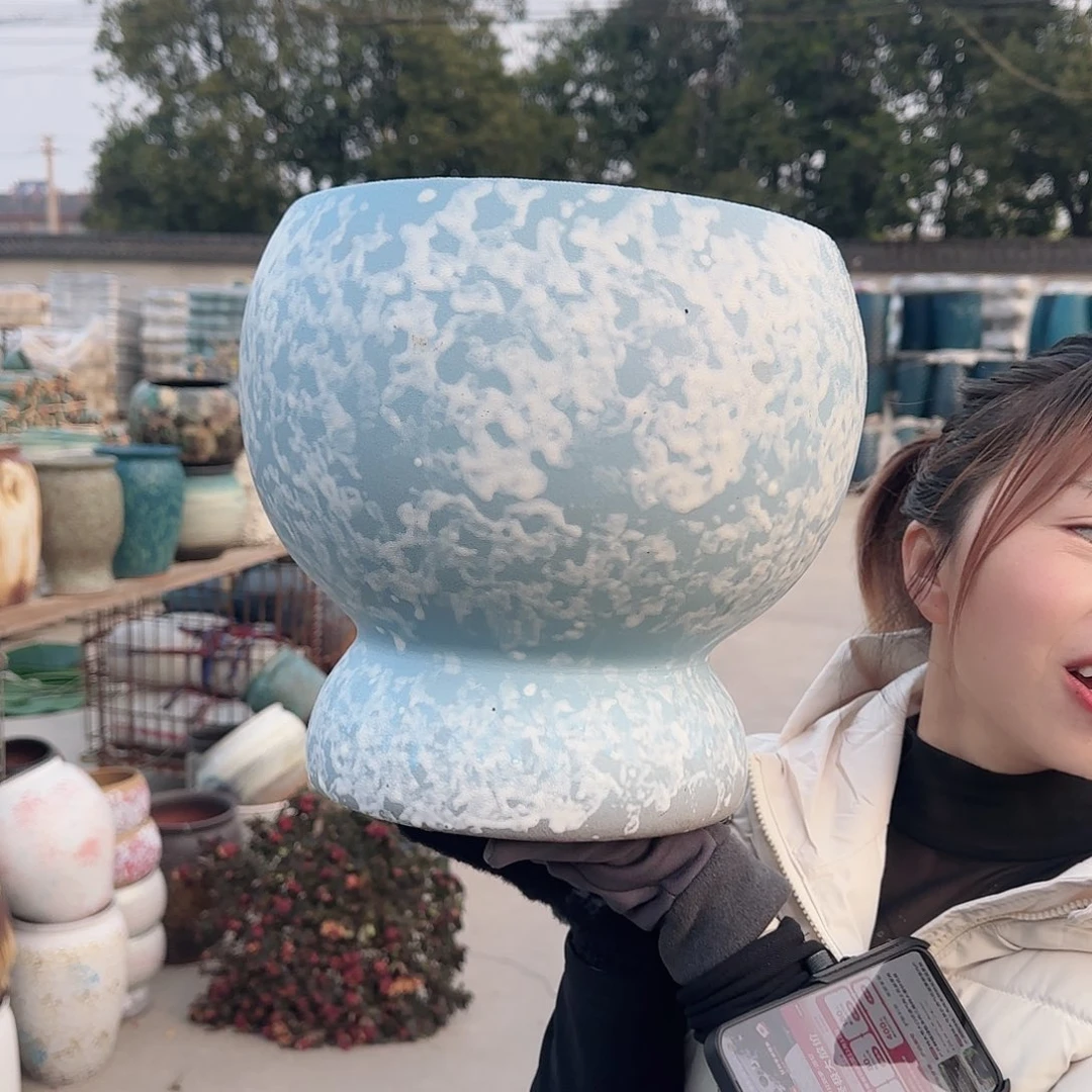 王嫂花盆1211-317高30口26