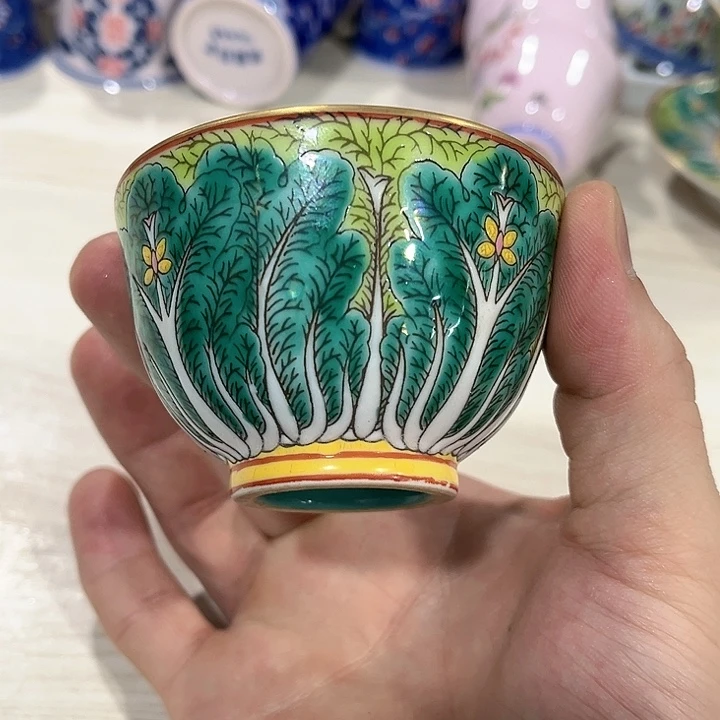 瓷片////景德镇陶瓷杯子。