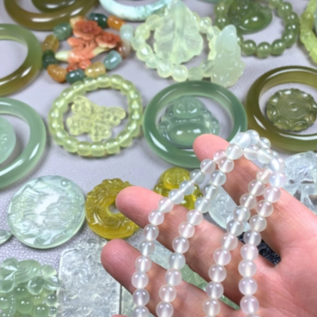 【闪购商品】未镶嵌蛇纹石玉2025新款岫玉