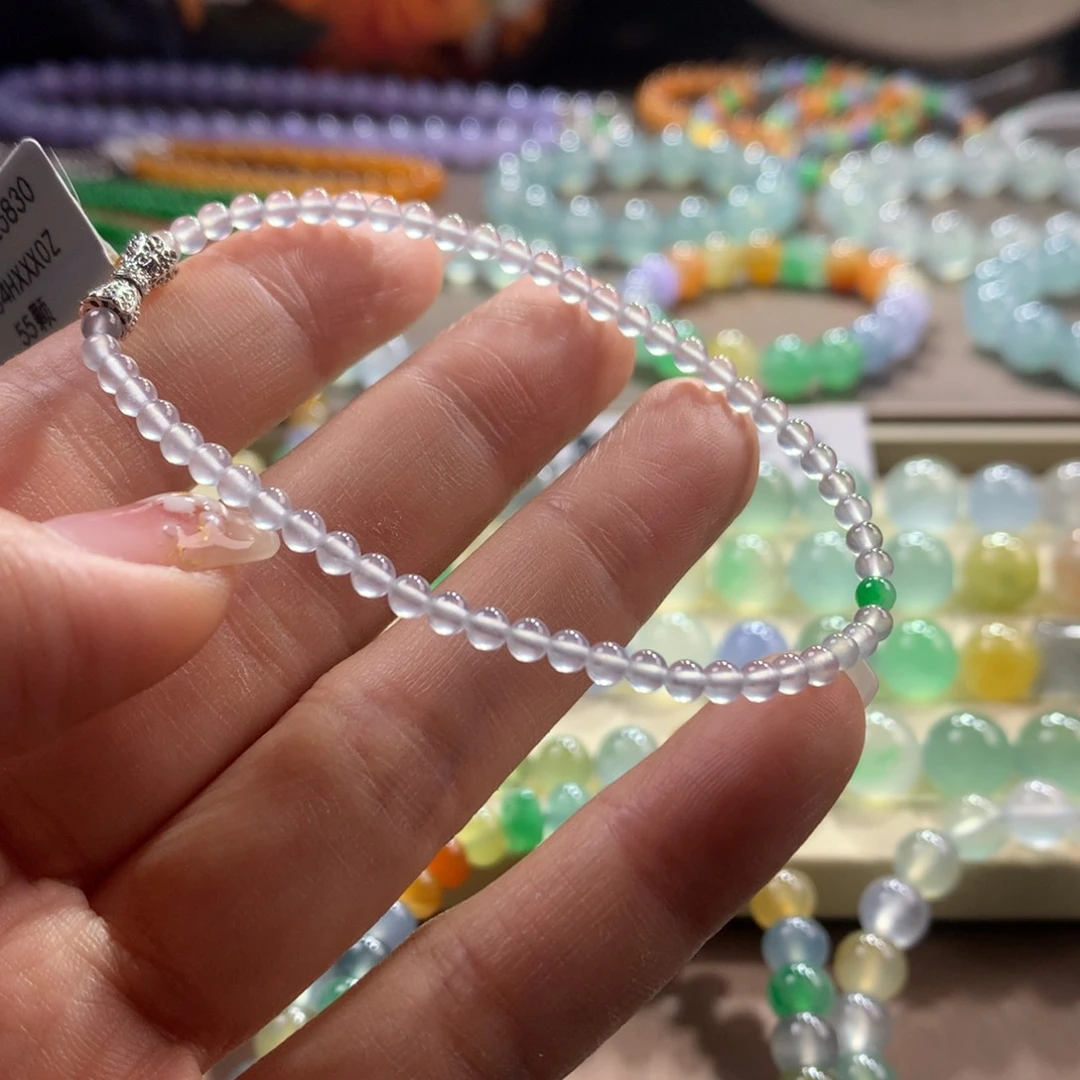 未镶嵌手链翡翠玻璃茅台白卡3