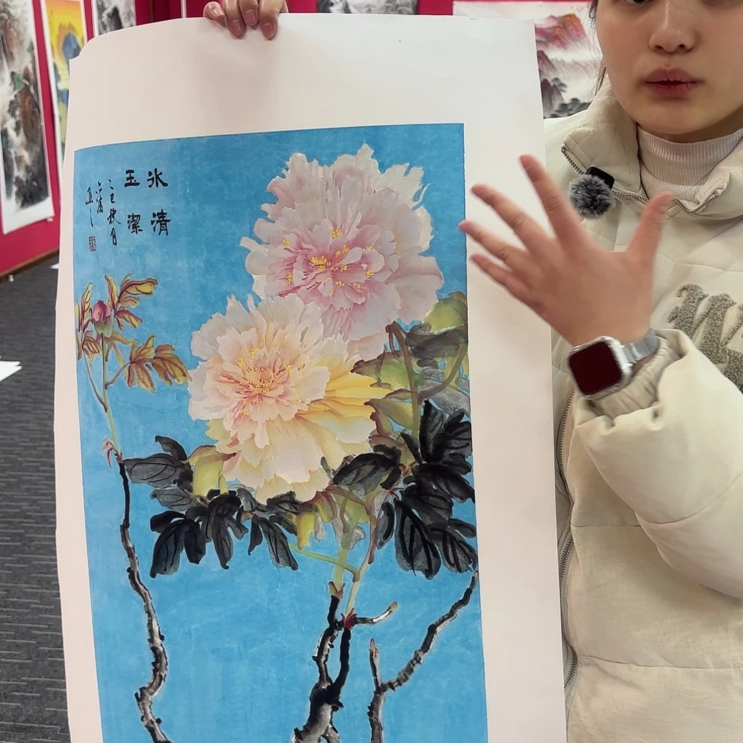 国画国画作品纯手绘