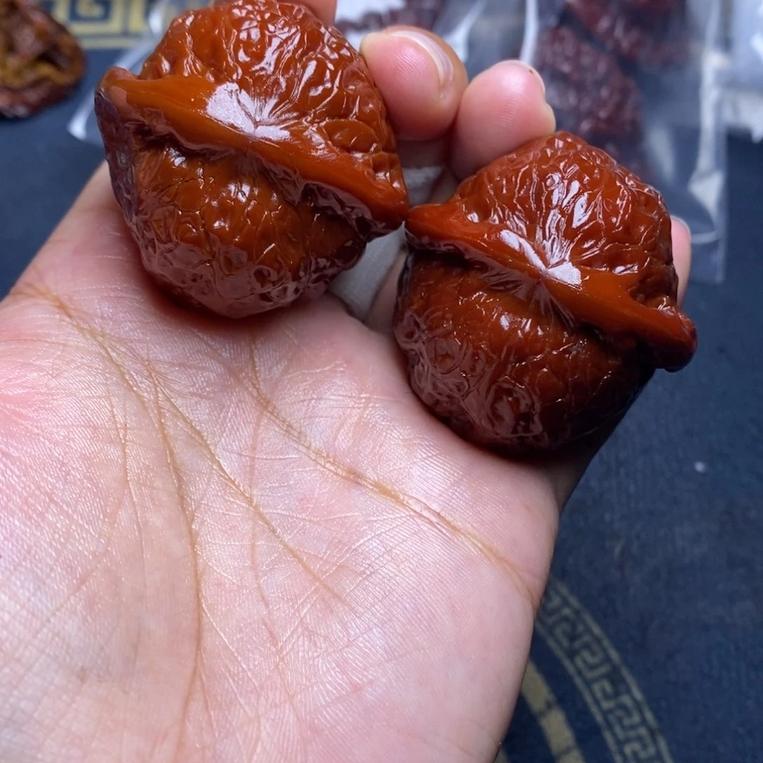 文玩核桃吊坠南瓜墩41 色差