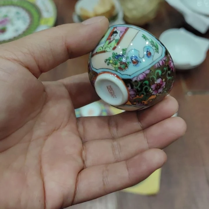 问***道陶瓷景德镇茶杯一个