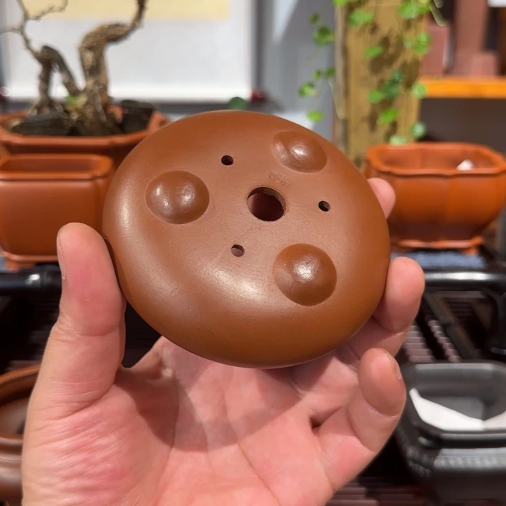 紫砂花盆原矿紫泥