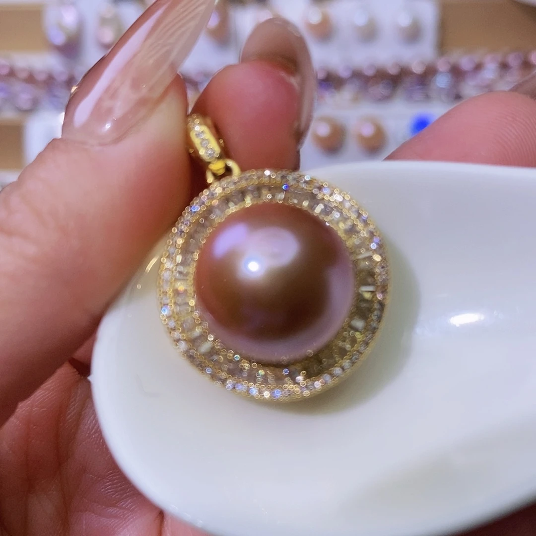 淡水珍珠颈饰合金