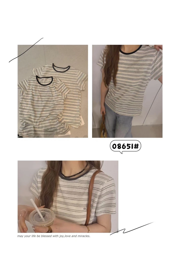 08651春款新款短袖