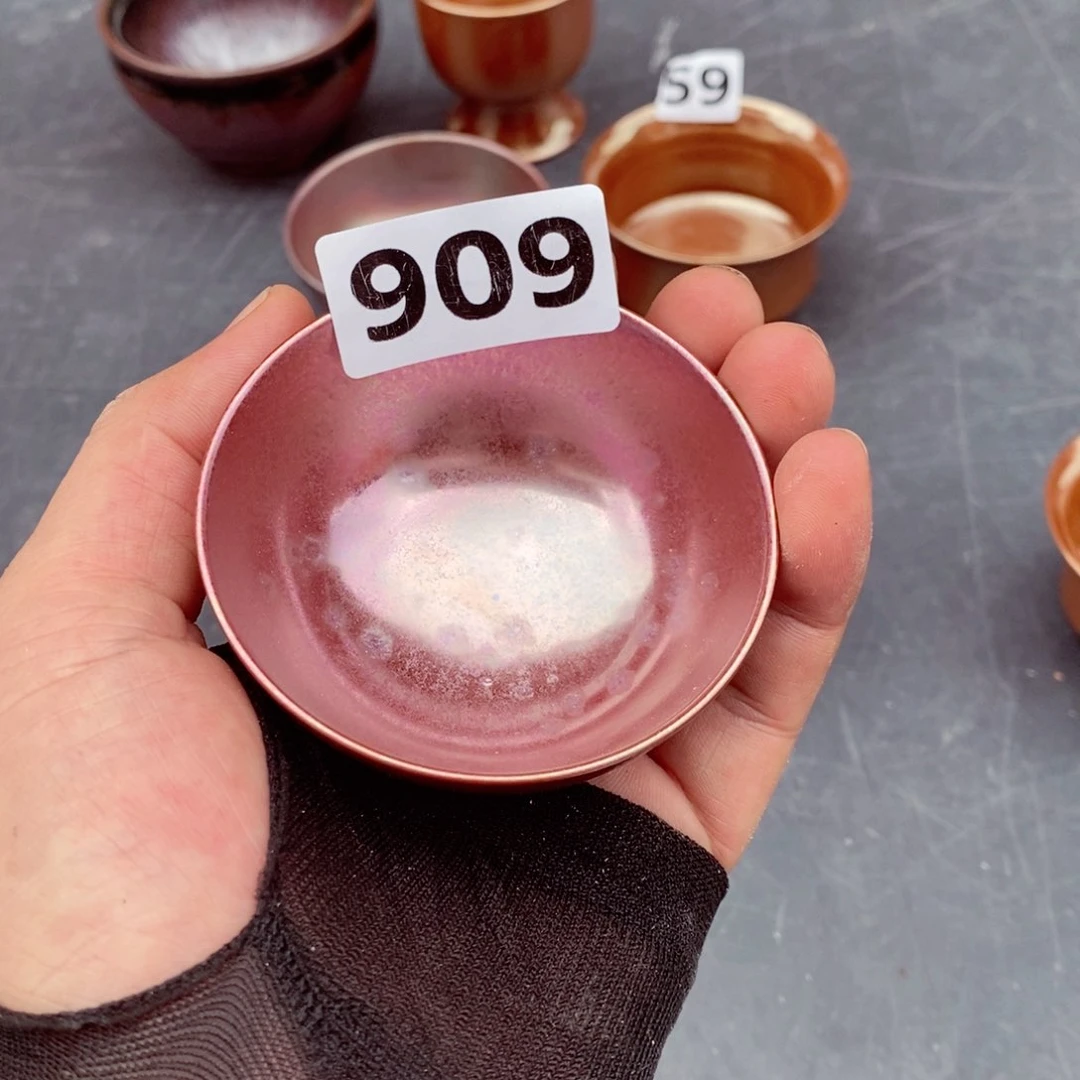 柴烧茶具陶瓷杯子