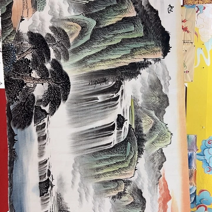 国画国画纯手工纯手绘