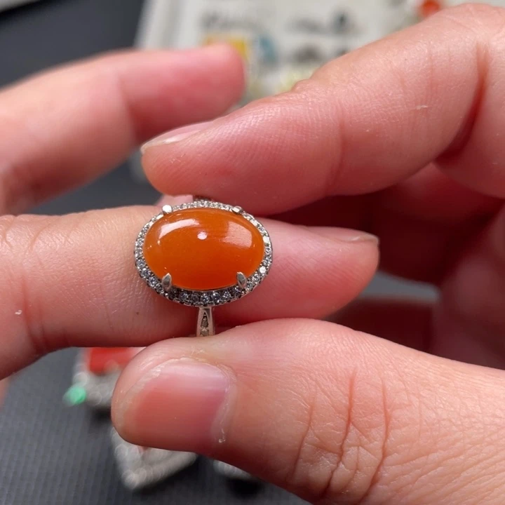 翡翠未镶嵌戒指缅甸天然翡翠