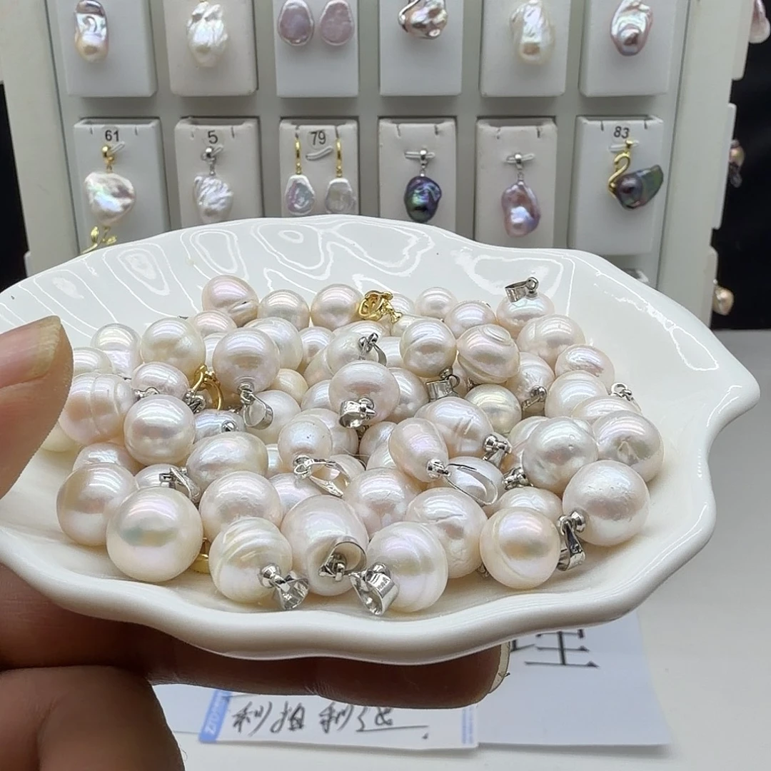 颈饰合金淡水珍珠