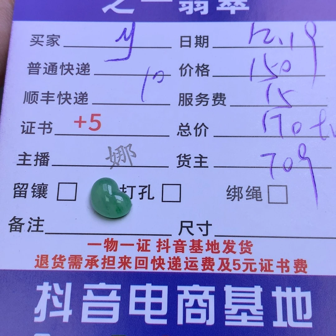 颈饰未镶嵌翡翠y****l