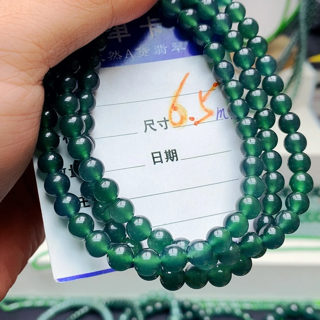 翡翠未镶嵌手链翡翠