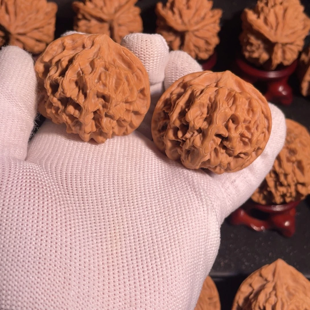 把件文玩核桃44官帽