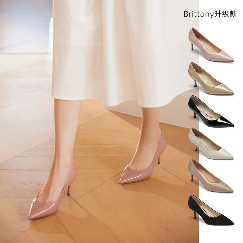 【热卖款】73hours女鞋Brittany升级款黄亦玫同款欧若风高跟鞋