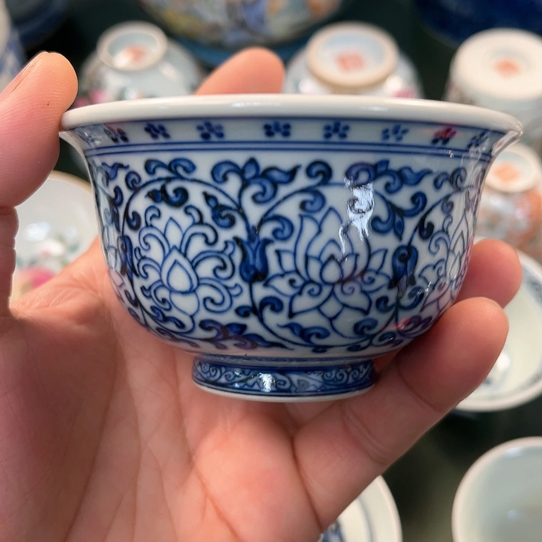 杯青花瓷器青花瓷器