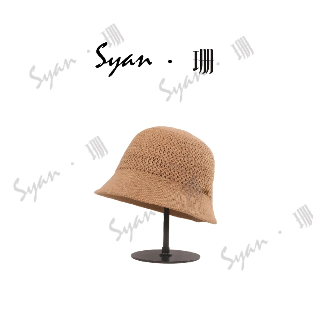 Syan【洋气帽】2025新款轻奢时尚百搭简约ins编织帽