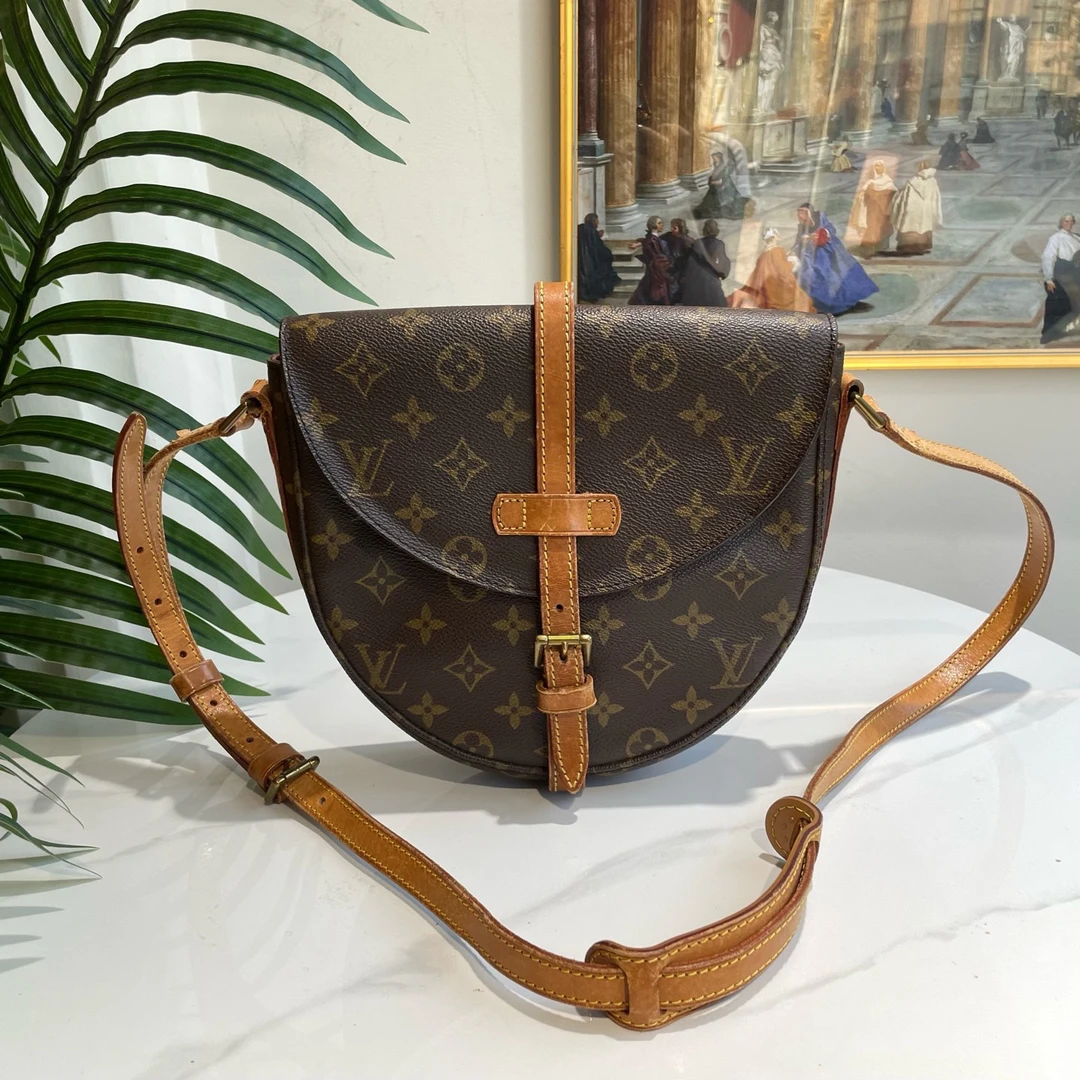 95新 LouisVuitton/路易威登 多宝二奢/87665/中古盾牌包