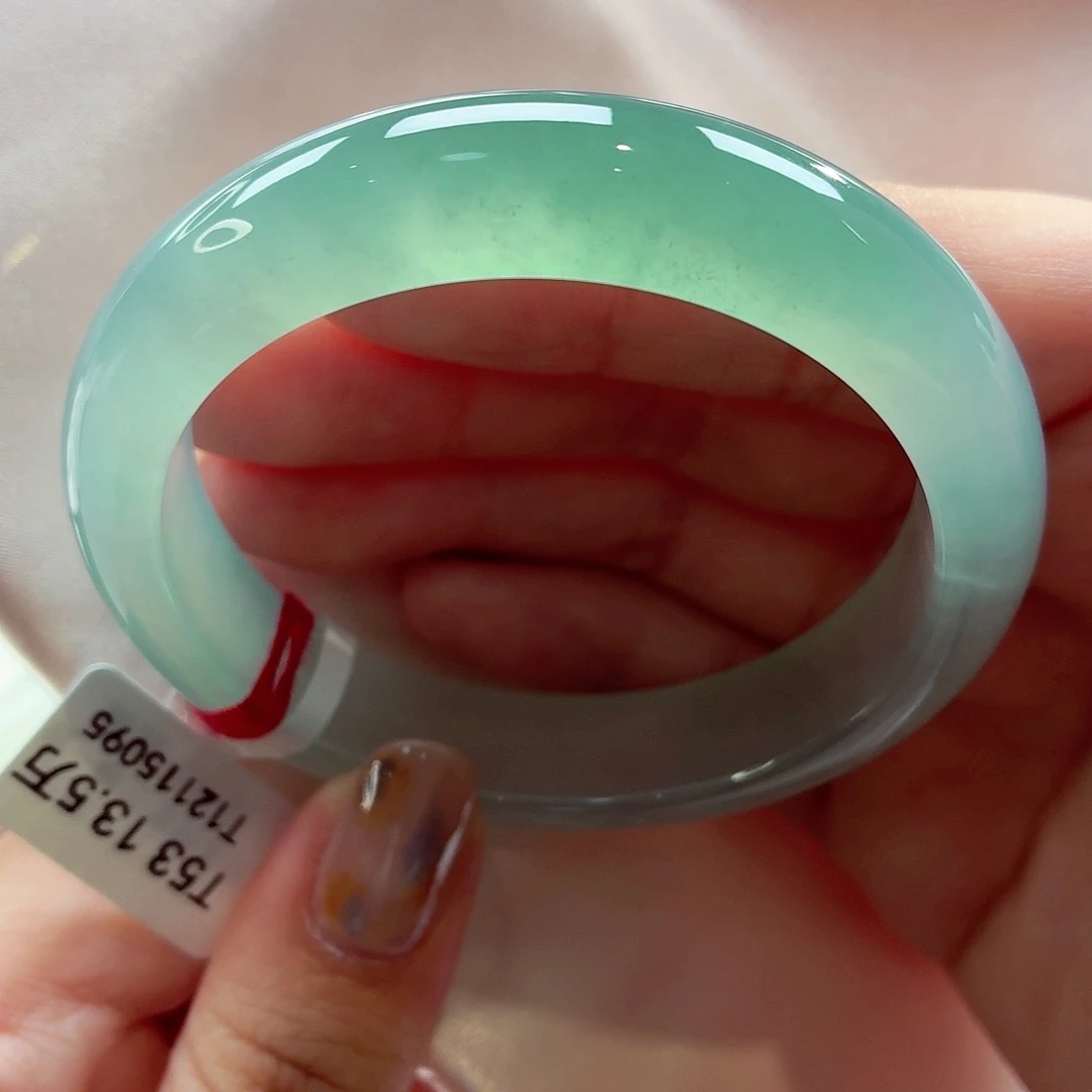 翡翠未镶嵌手镯22（35号）