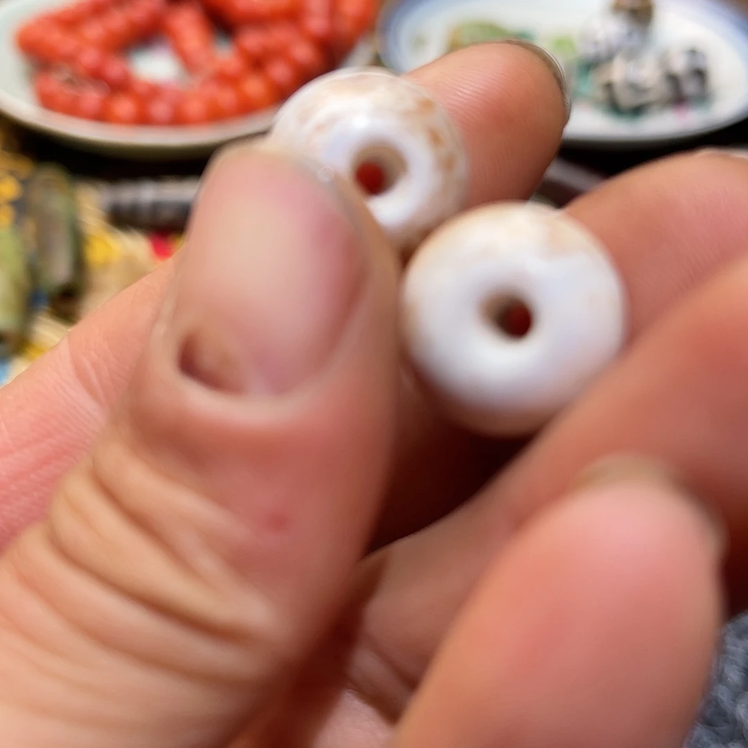 玛瑙/玉髓合金珠子