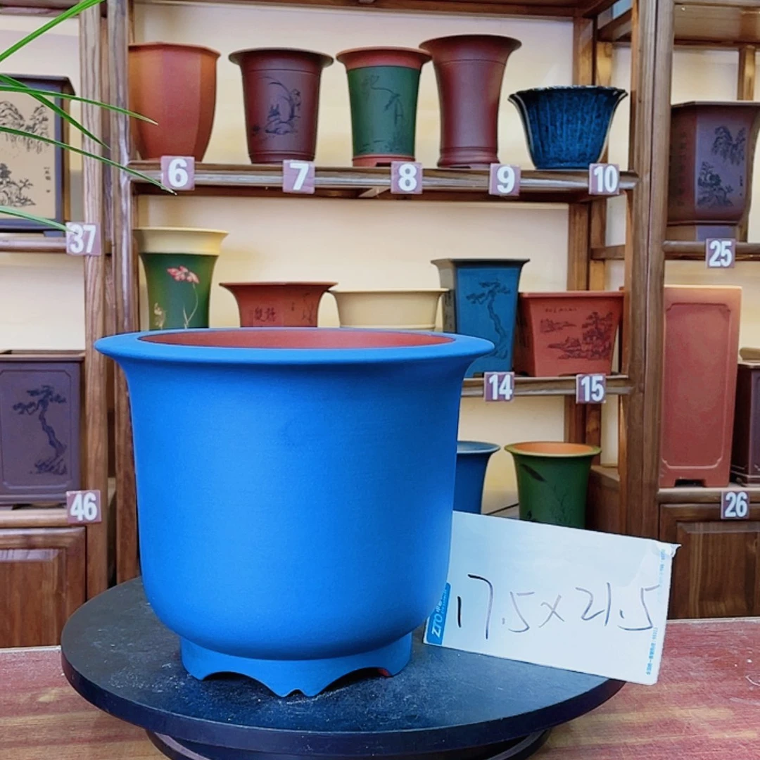 【闪购商品】紫砂花盆兰花422568336988855222