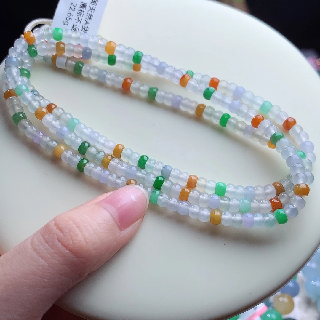 翡翠未镶嵌项链卡4