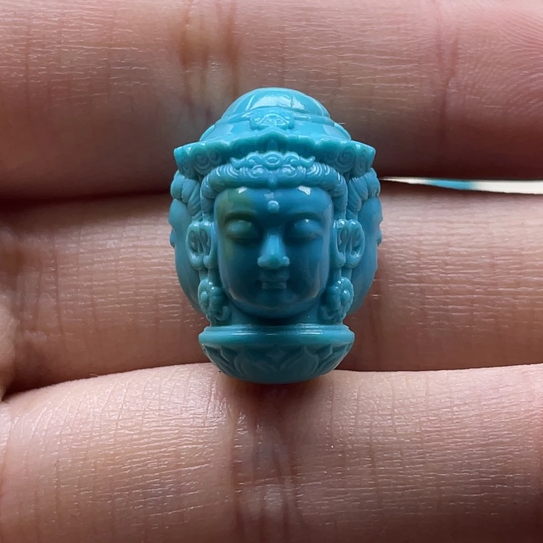 绿松石未镶嵌颈饰