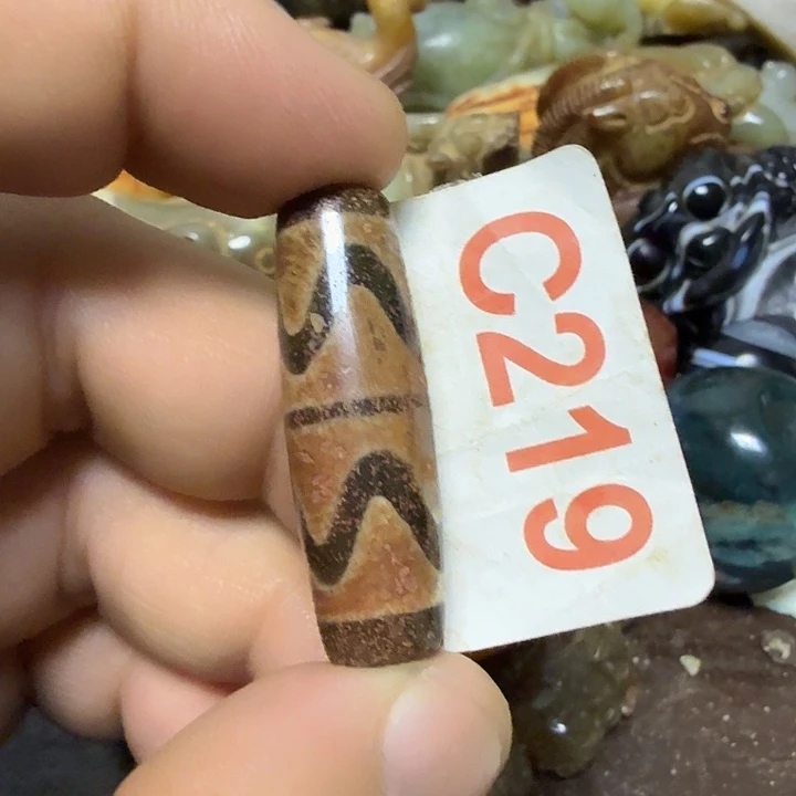 三***米玛瑙/玉髓未镶嵌颈饰