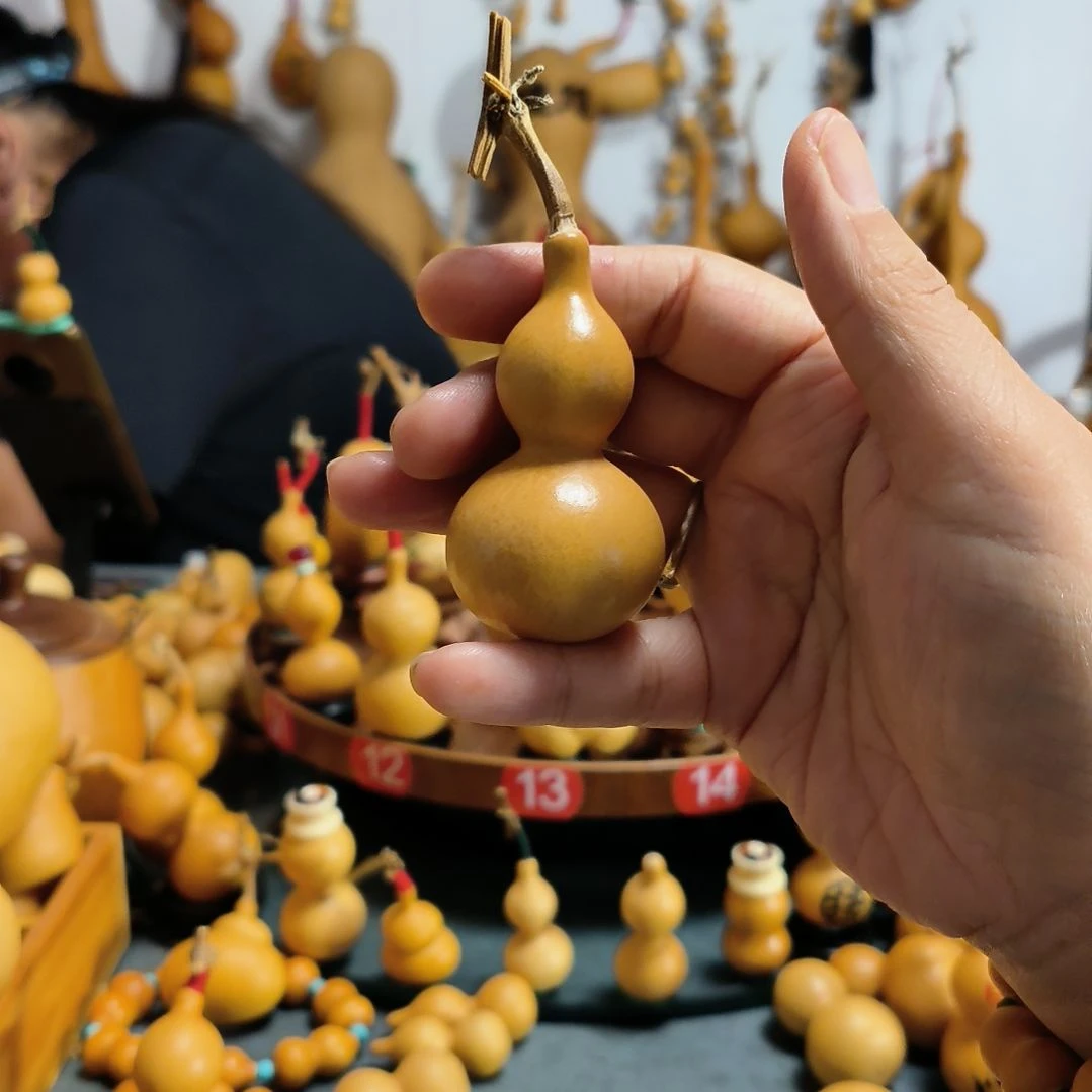 地***灵葫芦福禄双全手把件