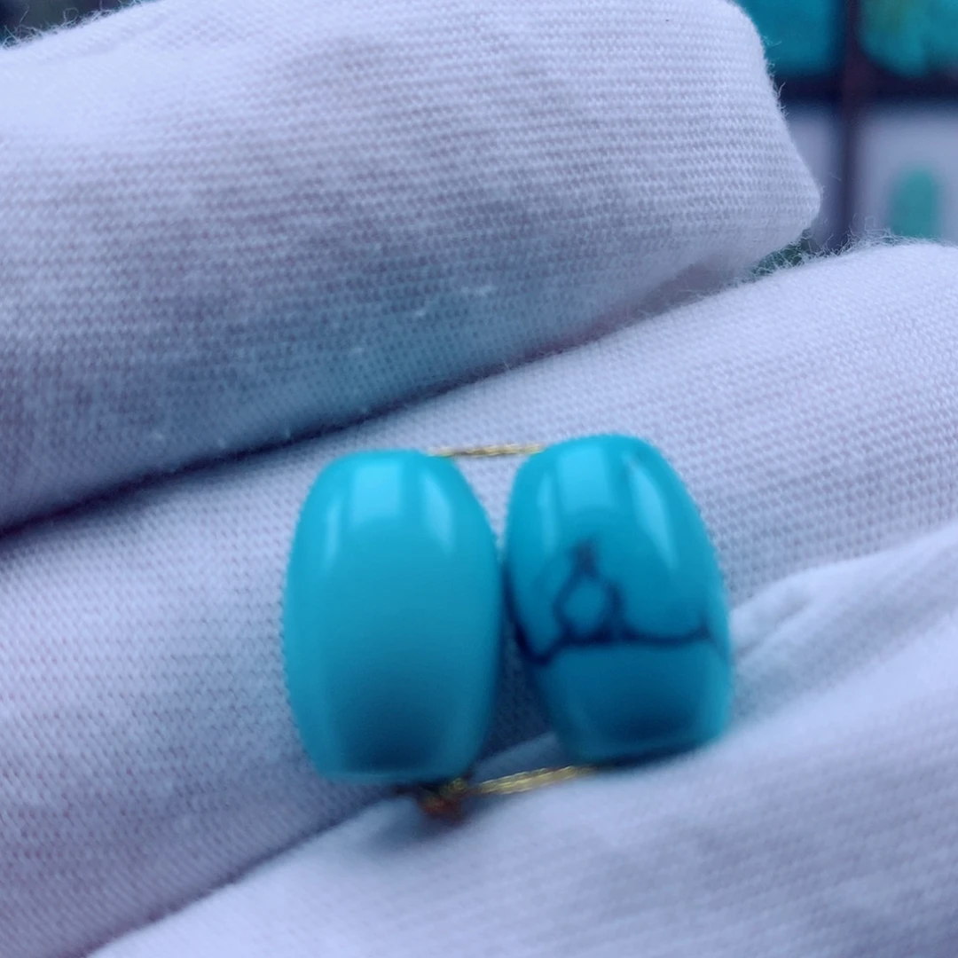 绿松石珠宝奇石未镶嵌爱***?