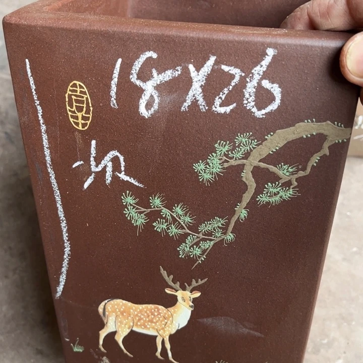 紫砂花盆宜兴紫砂