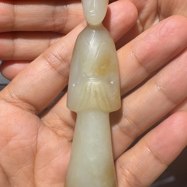 鑫****和田玉未镶嵌挂件