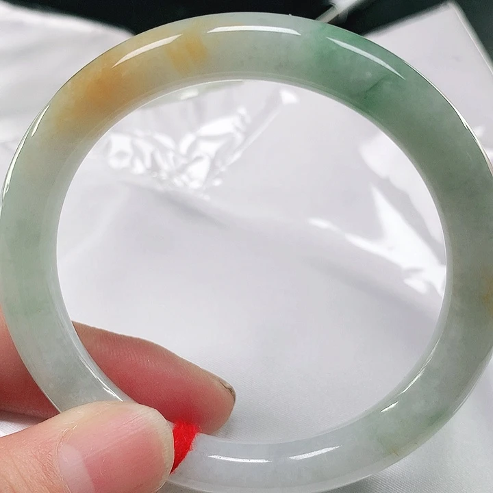 翡翠手镯（圆镯）未镶嵌天然翡翠手镯