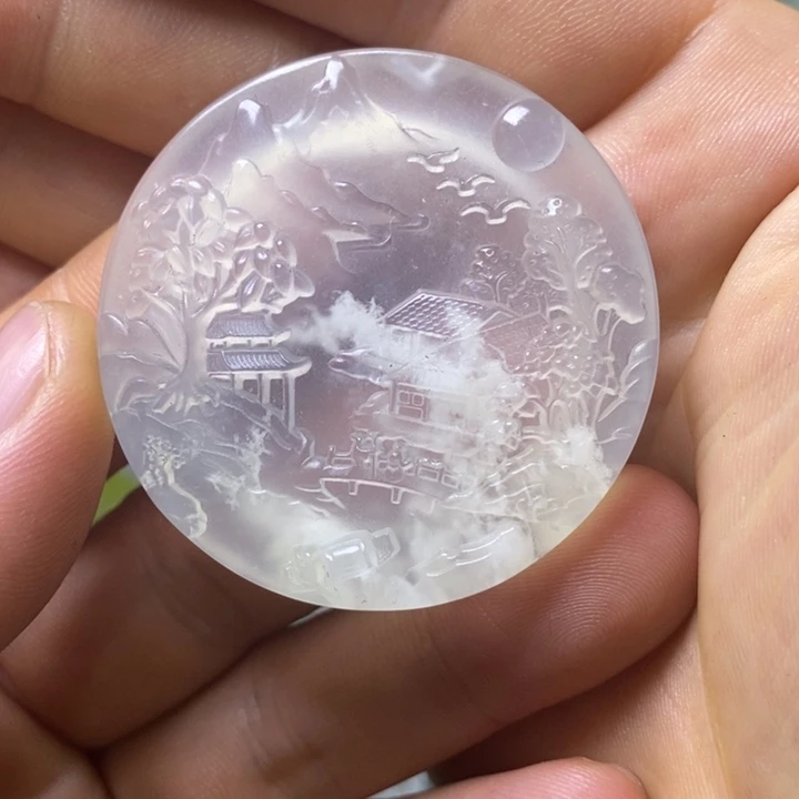岫玉天然岫玉颈饰未镶嵌