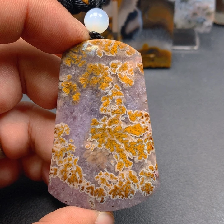 玛瑙/玉髓颈饰未镶嵌静*