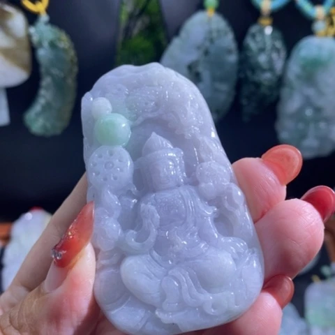 【闪购商品】颈饰未镶嵌翡翠观音