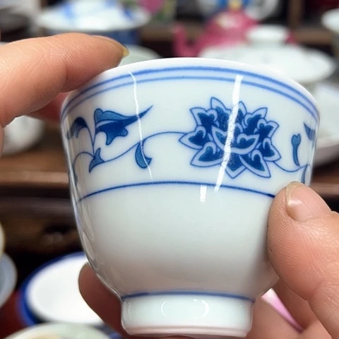 杯子景德镇陶瓷主人杯