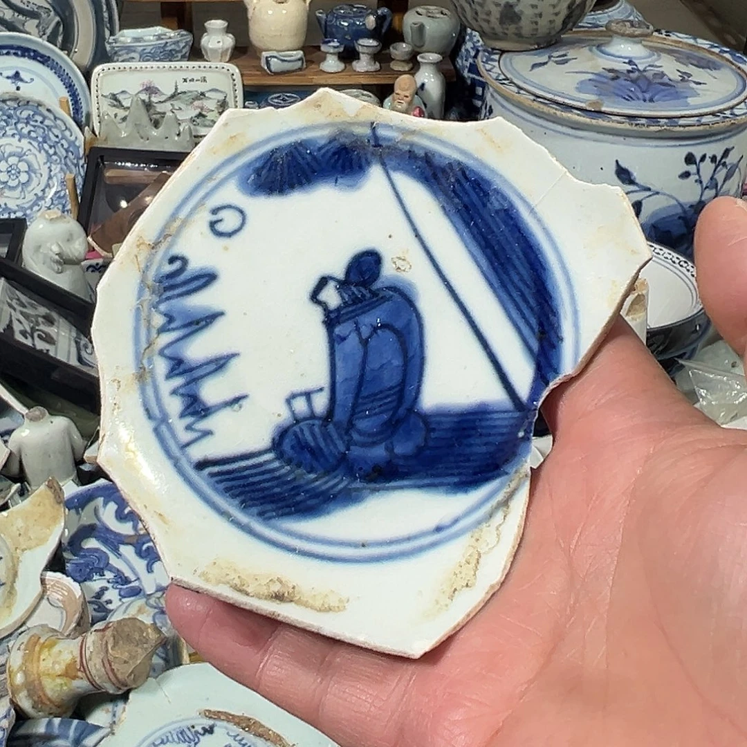 瓷片瓷片标本，全场包邮