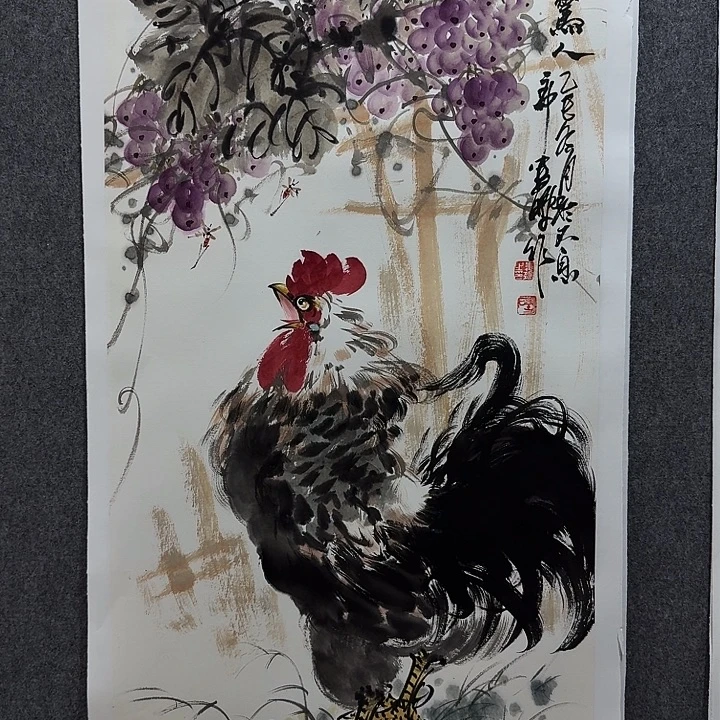 国画娄鹏老师手绘作品