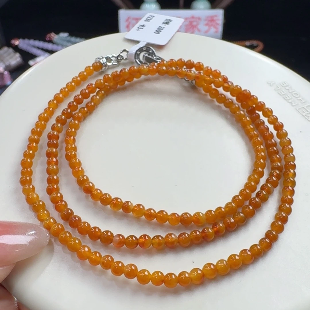 未镶嵌手链翡翠冰橘黄卡3.1王炸福利！